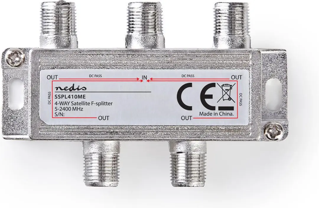 Nedis SSPL410ME Satellietsplitter