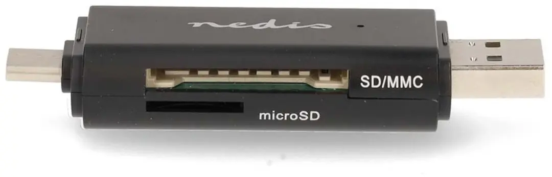 Nedis Kaartlezer USB 2.0 - MicroSD/SD