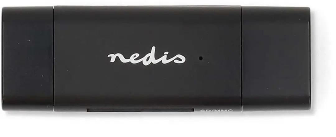 Nedis Kaartlezer USB 2.0 - MicroSD/SD