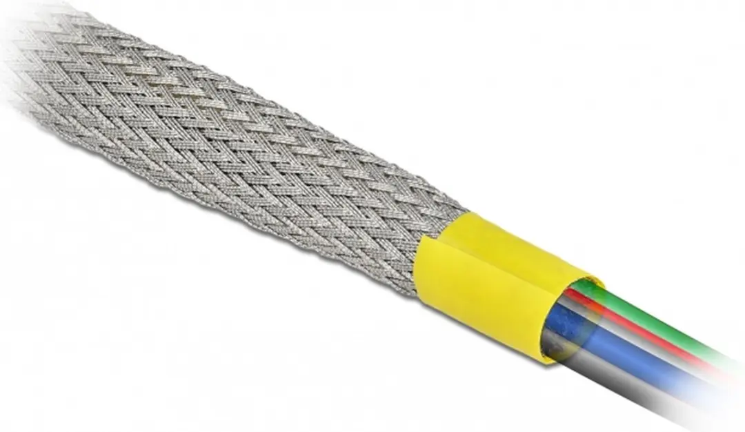 Delock EMC Afschermingskous 2m x 15mm - Grijs