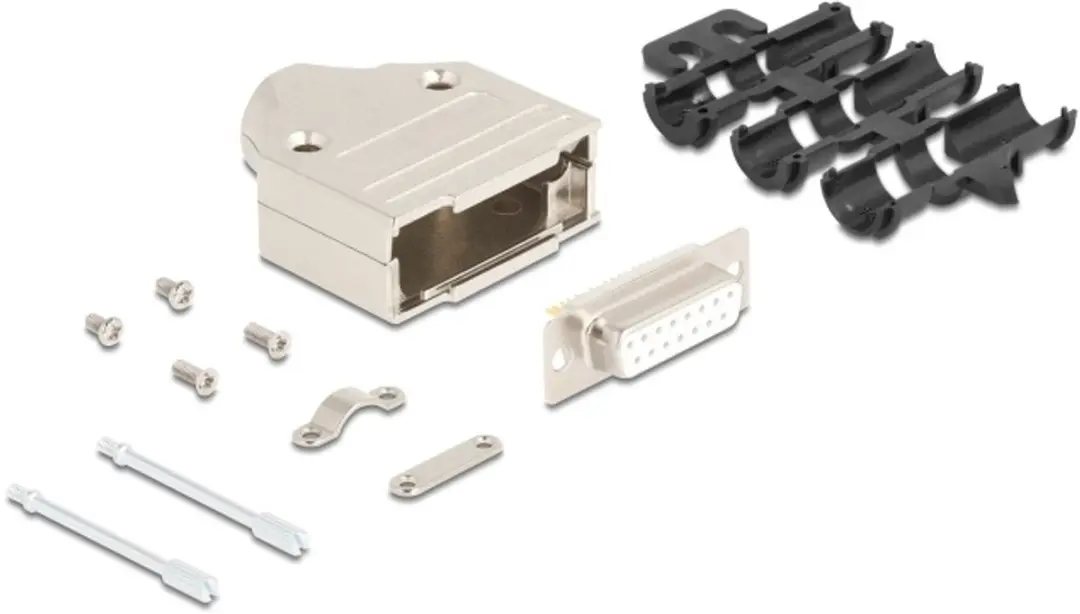 Delock Sub-D 15-polig Metal Behuizing