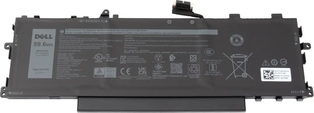 Dell JJ4XT Batterij - 59,28Wh
