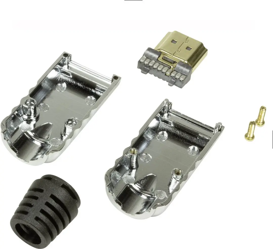 Logilink CHP001 HDMI Adapter - Zwart/Zilver