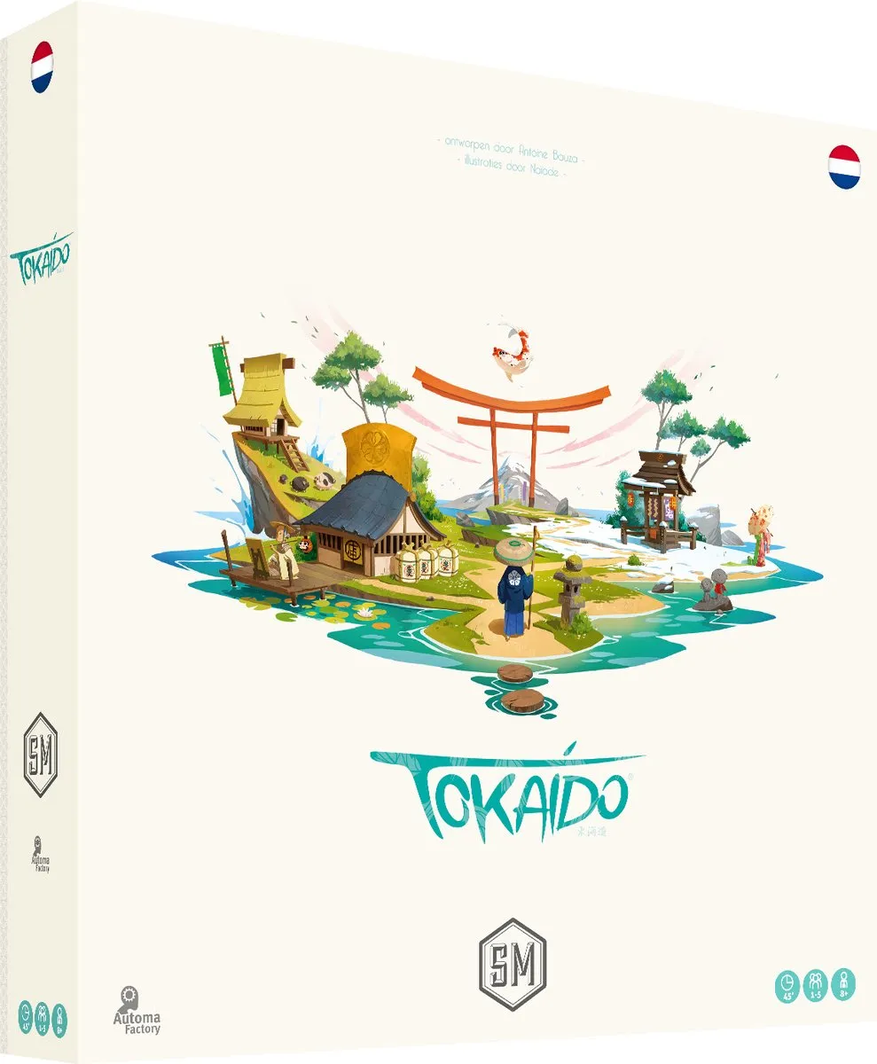Asmodee Tokaido STM275NL - Bordspel - 1-5 Spelers