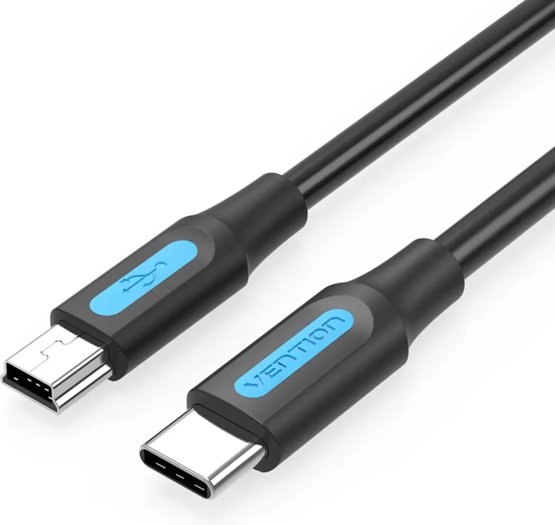 Vention COWBD USB-kabel USB 2.0 Mini-USB B naar USB C
