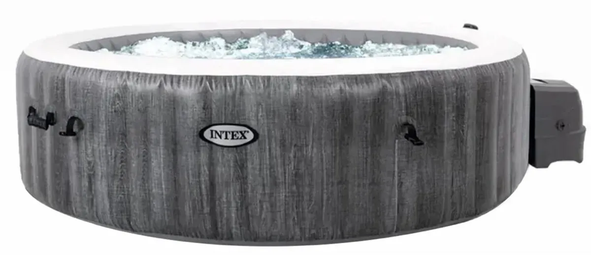 Intex PureSpa Greywood Bubble Deluxe 6 persoons - 120 Jets - 216cm
