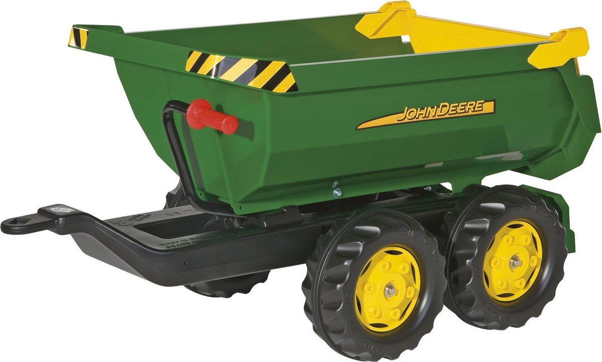 Rolly Toys Aanhanger - John Deere Halfpipe