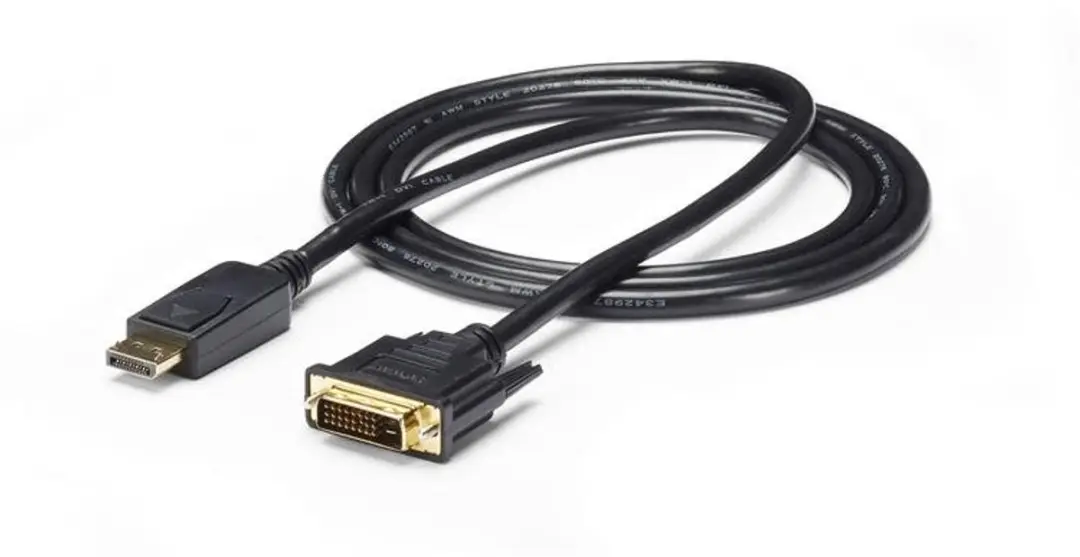 Startech DP2DVI2MM6 DisplayPort naar DVI Kabel - 1,8m - Zwart