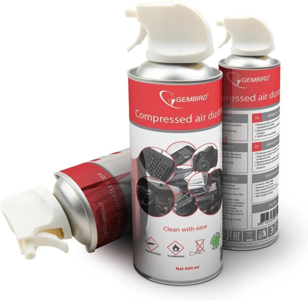 Gembird CK-CAD2 Spuitbus Perslucht 400ml