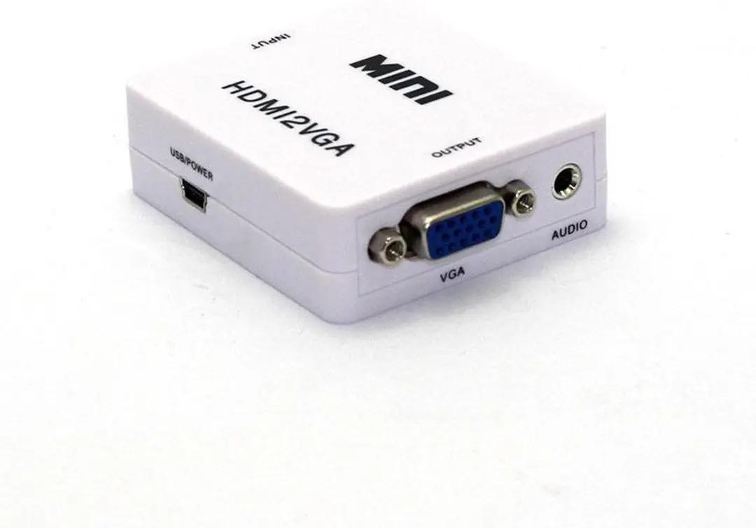 NÖRDIC SGM-105 HDMI naar VGA Audioadapter - Wit - afbeelding 6 van 6