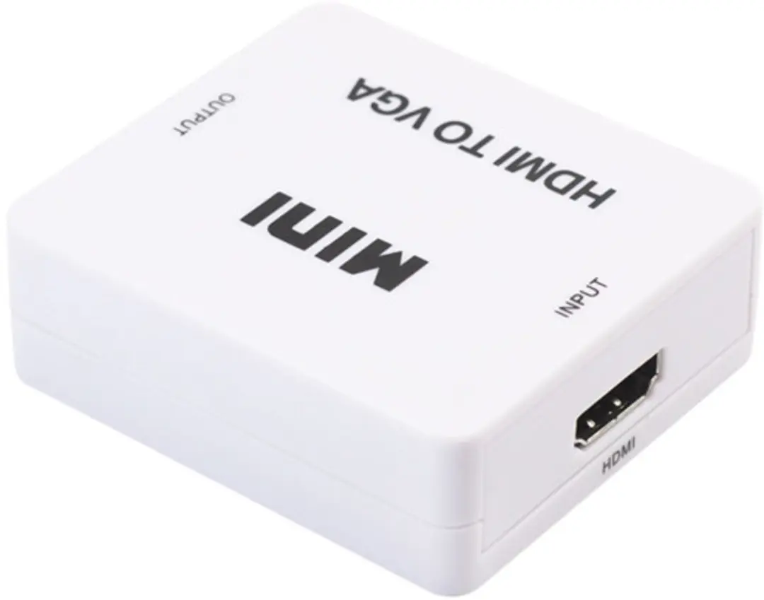 NÖRDIC SGM-105 HDMI naar VGA Audioadapter - Wit