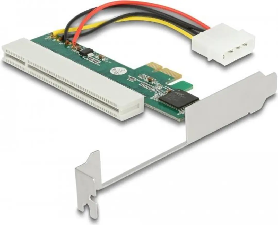 Delock Riserkaart PCIe x1 naar PCI 32-bit 5V - o.a. Broadcom