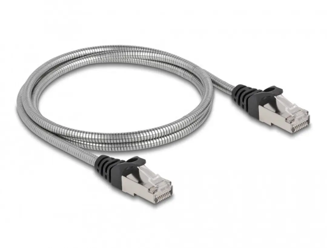 Delock RJ45 Kabel Cat.6A U/FTP 1m - Zilver