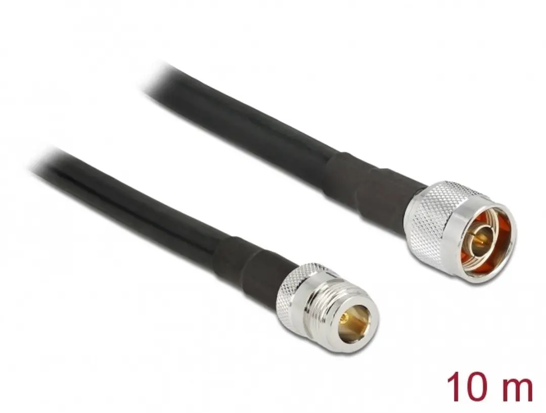 Delock Antennekabel N-plug > N-bus CFD400 LLC400 10m