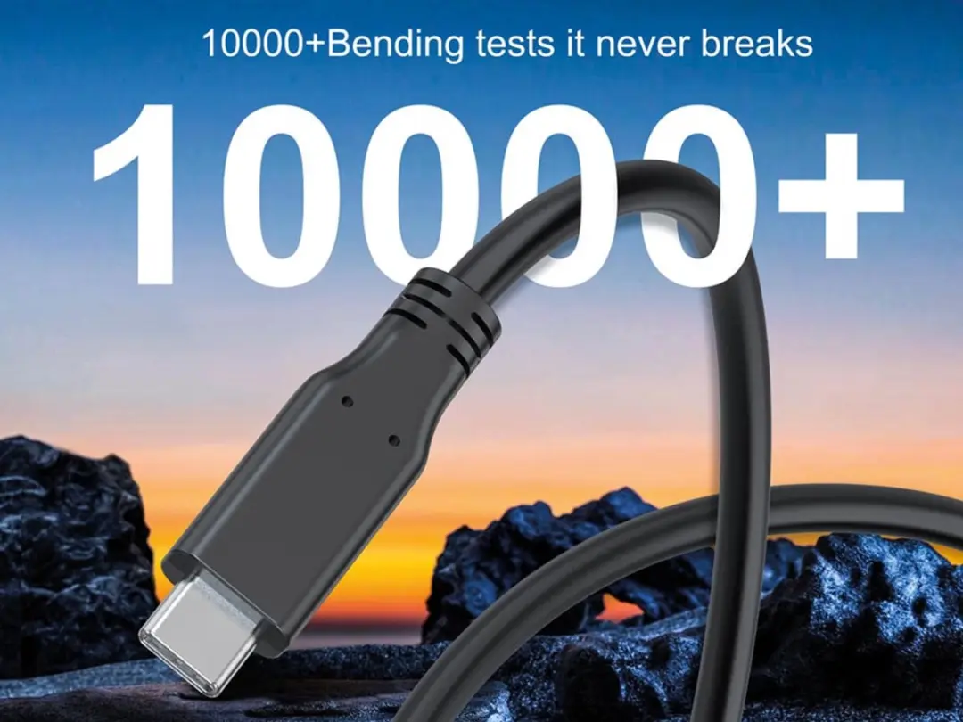Velleman HQMUSB200 USB-C naar USB-C Kabel 480 Mbps 60W - 1m
