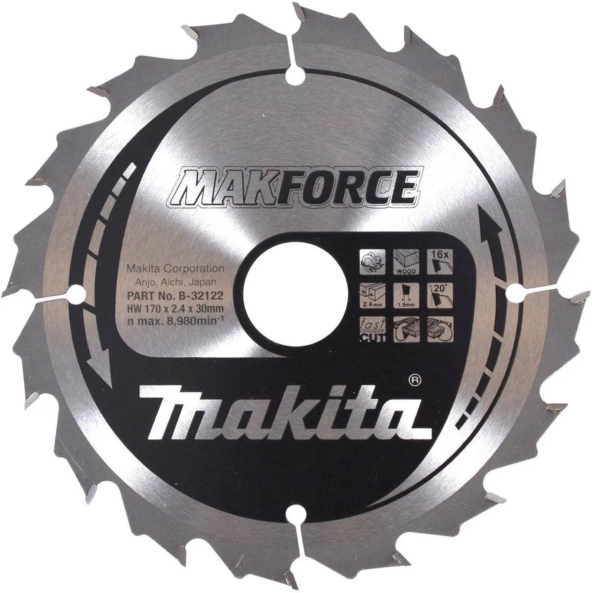 Makita MAKFORCE Zaagblad B-32122