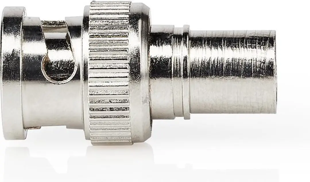 Nedis BNC-Kabelbeschermer Recht Male Vernikkeld 50 Ohm - 25 Stuks