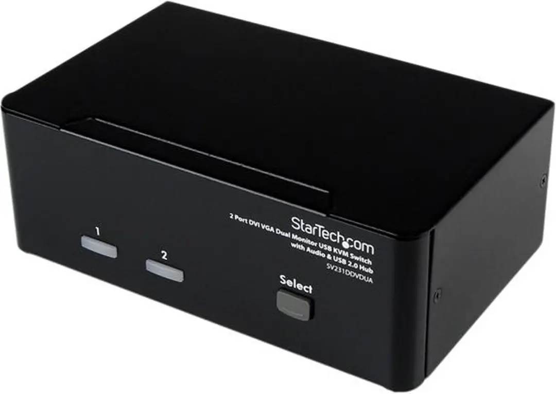 Startech SV231DDVDUA KVM Schakelaar 2-Poort
