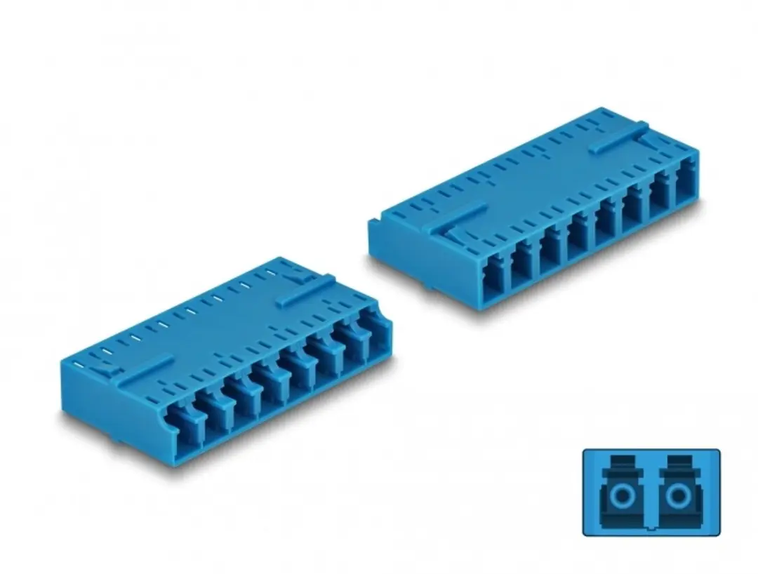 Delock LC Octuplex Koppler