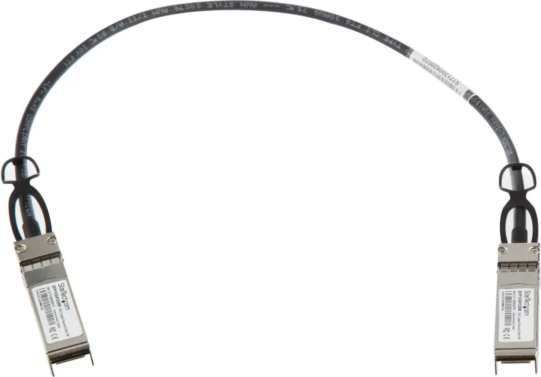 Startech SFP10GPC05M SFP+ Kabel - 0,5m - Zwart