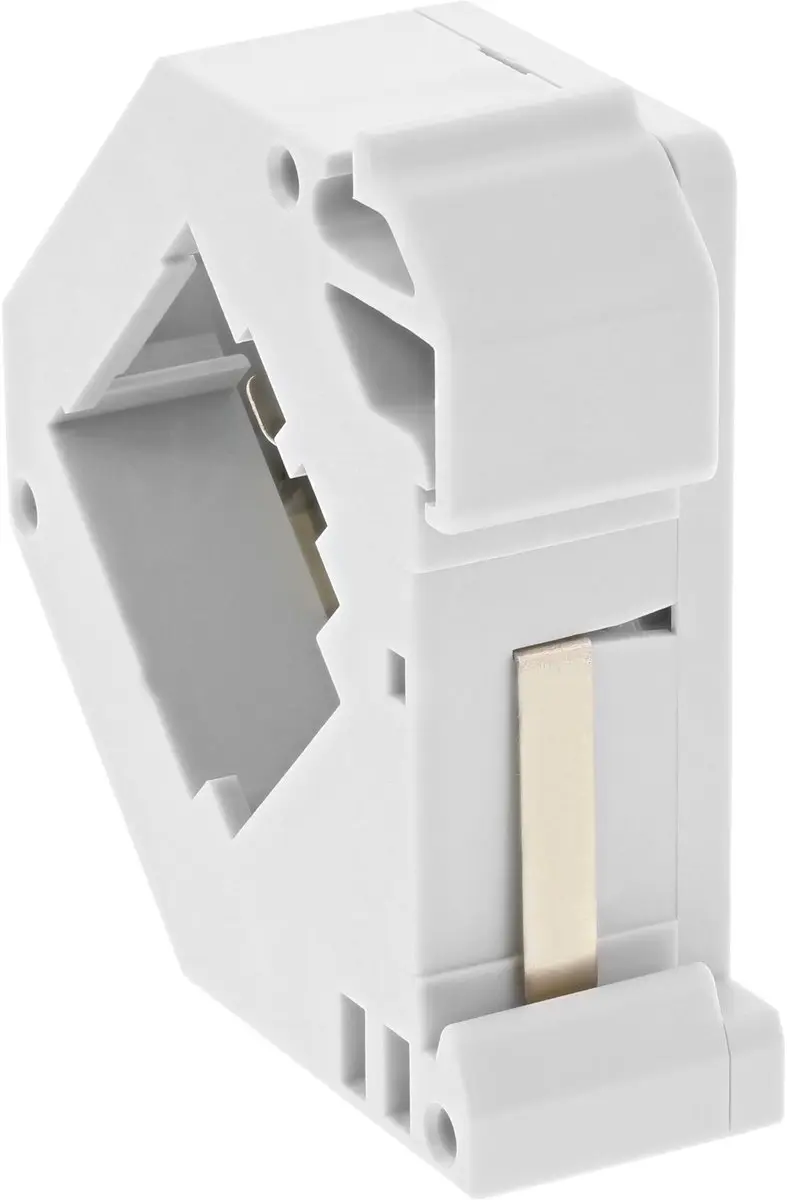 InLine DIN-Rail Houder 76203 - 1 Keystone Module - Grijs