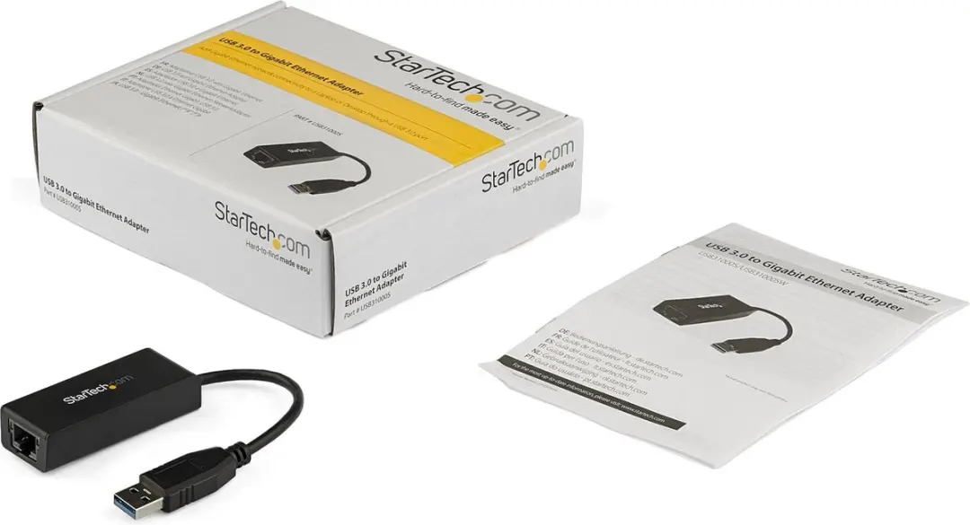 Startech USB31000S USB 3.0 Gigabit Netwerkadapter - Zwart