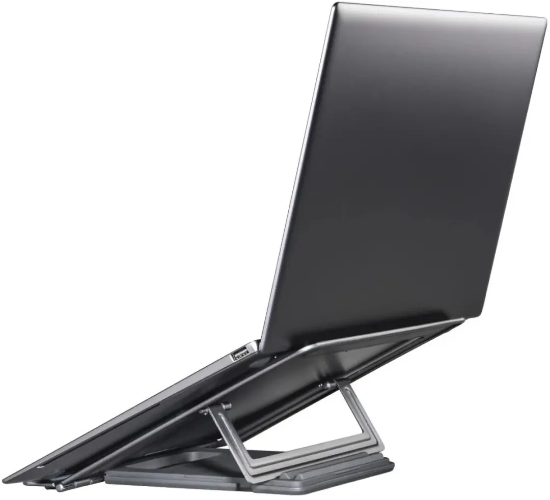 Notebookstandaard Metaalgrijs tot 15,6"