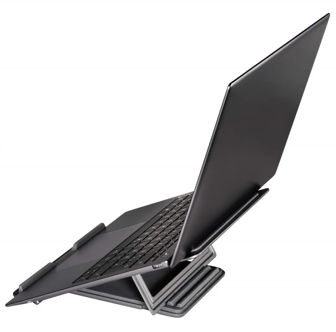 Notebookstandaard Metaalgrijs tot 15,6"