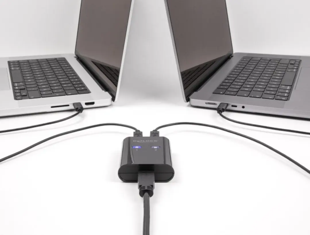 Delock USB 2.0 Switch 2 PC to 1 device