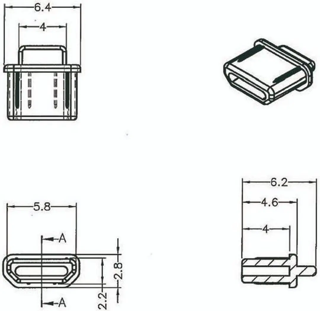Delock Poortbeschermer Micro HDMI - 10 Stuks