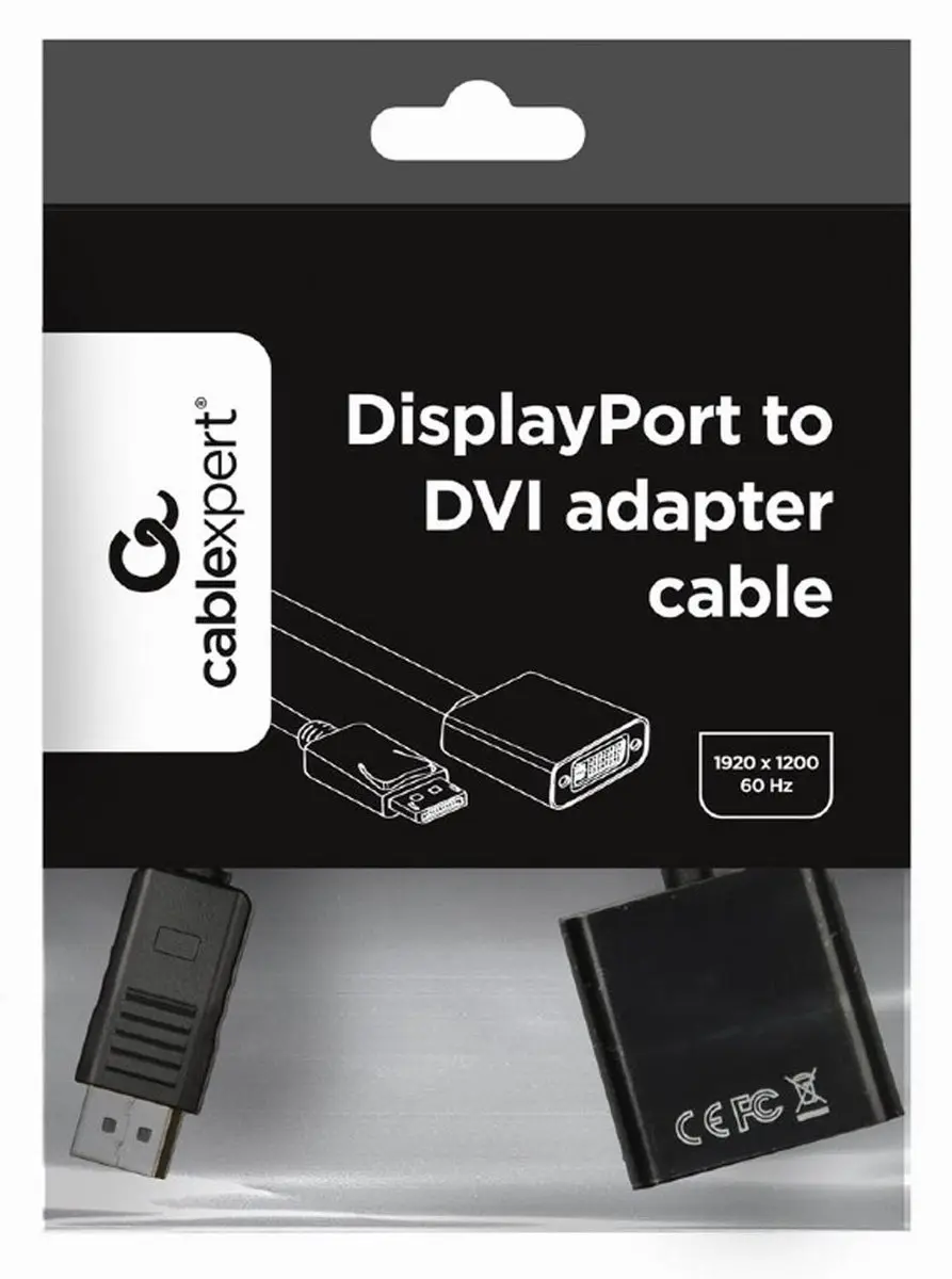 Gembird DisplayPort naar VGA Adapterkabel - Zwart
