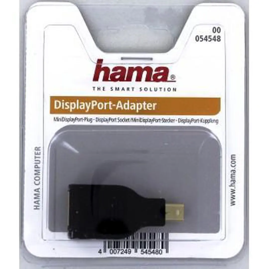 Hama DisplayPort-adapter MiniDisplayPort 54548 - afbeelding 6 van 6