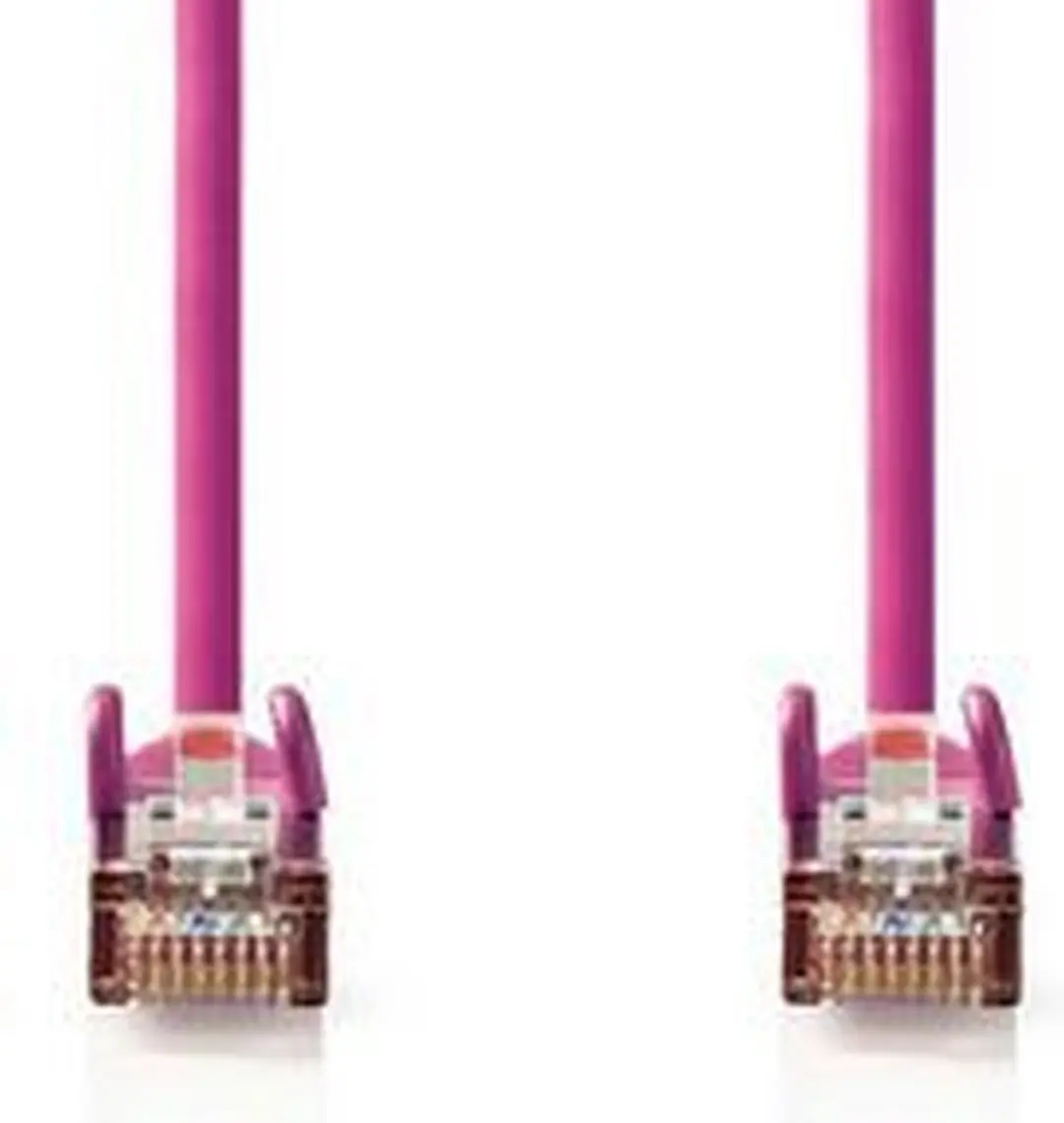 Nedis CAT5e Kabel 0,3m Roze - RJ45 Mannelijk