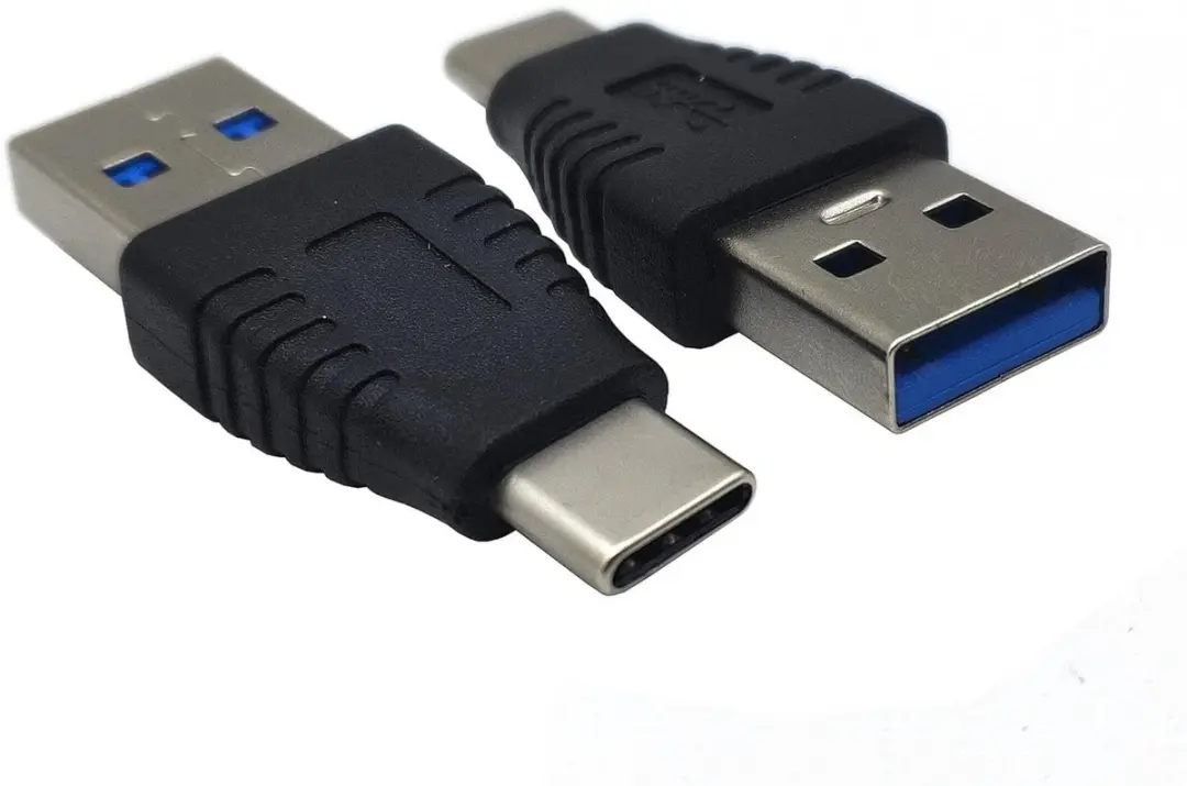NÖRDIC OTG-C19 USB-C naar USB-A Adapter 5Gbps - Zwart
