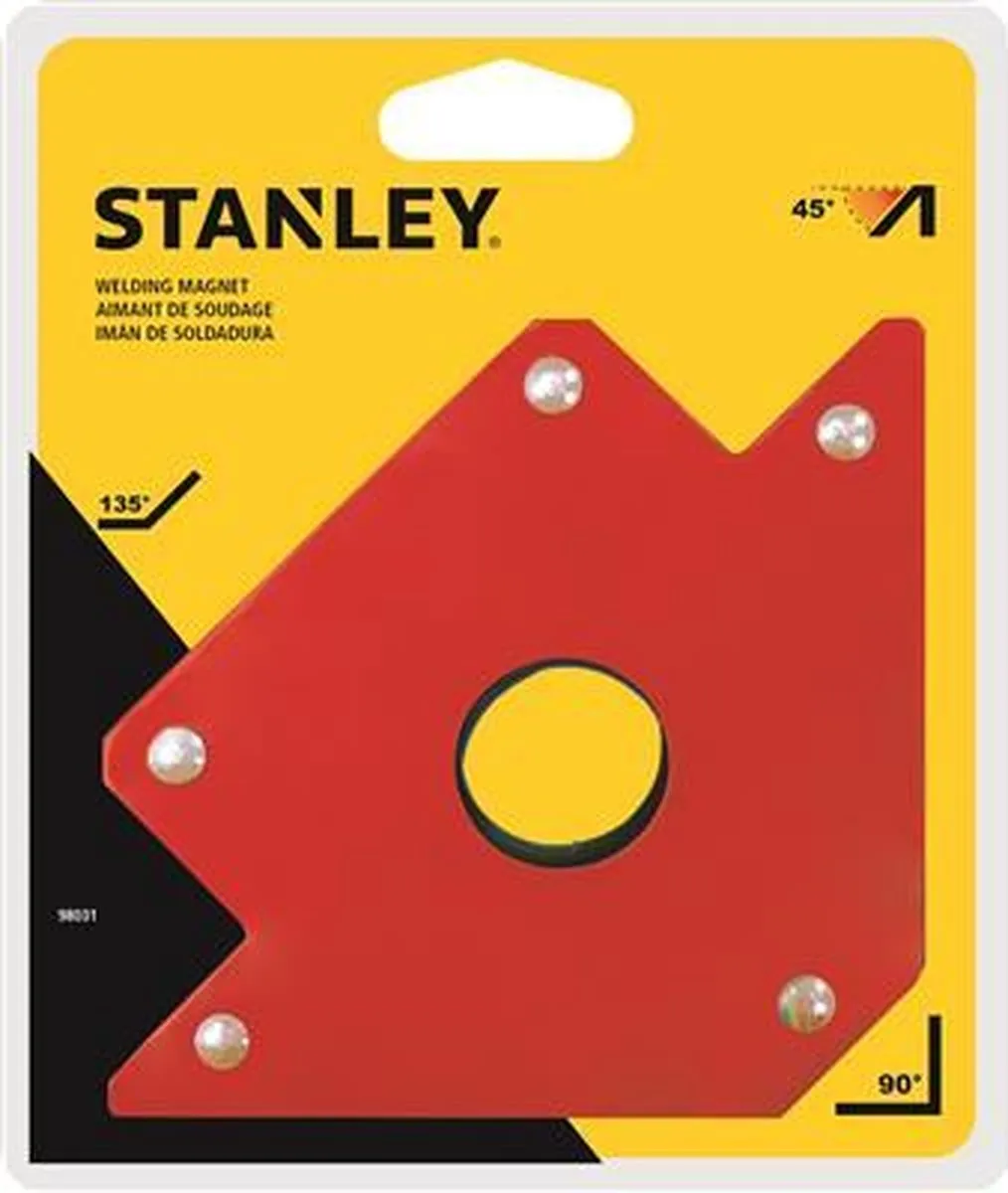 Stanley Lasmagneet 16x14cm - Staal Rood