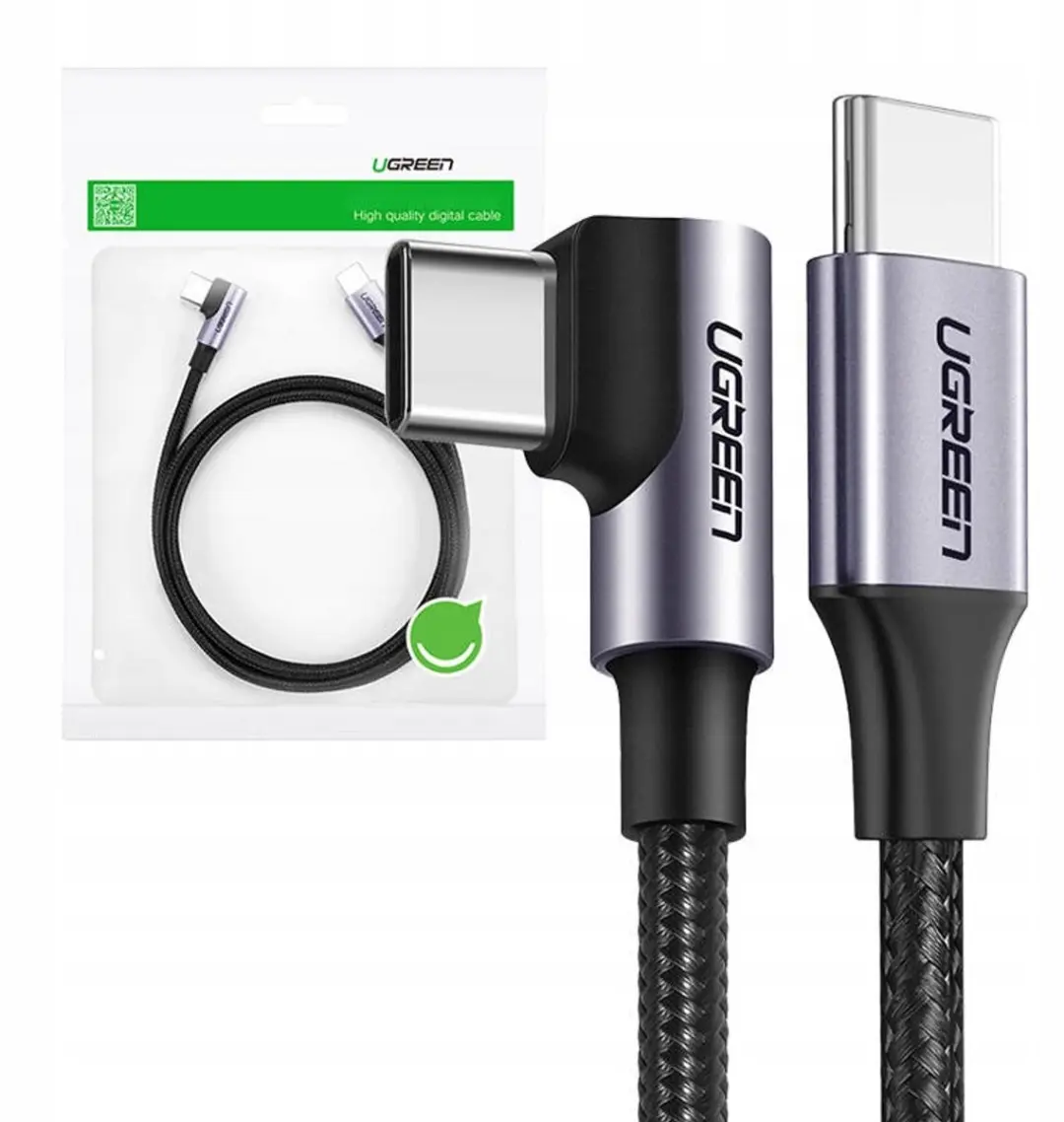UGREEN USB-C Kabel 90° 60W 3A 3m