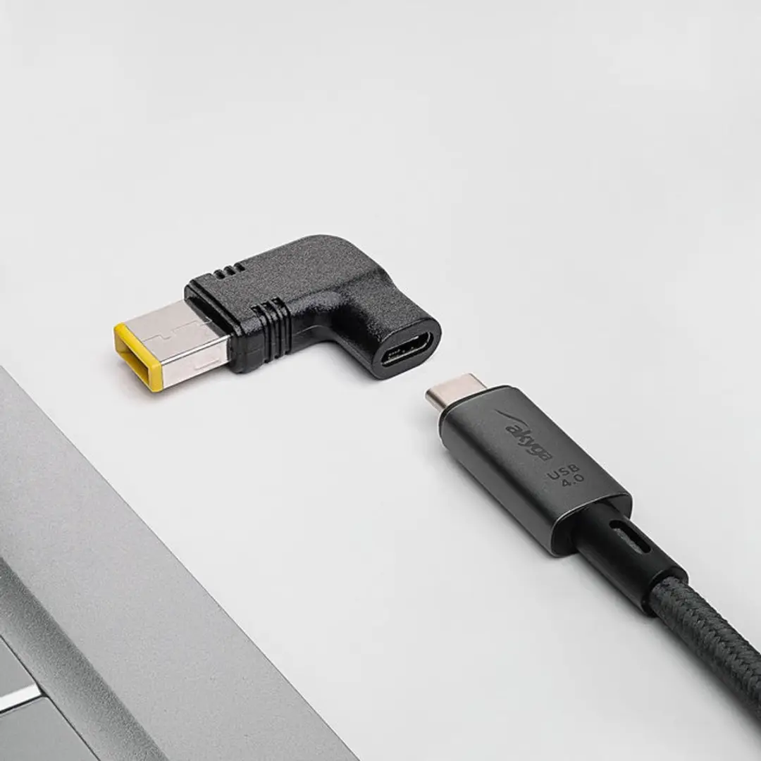 NÖRDIC USBC-LEN100-1 USB-C Adapter 100W - Zwart