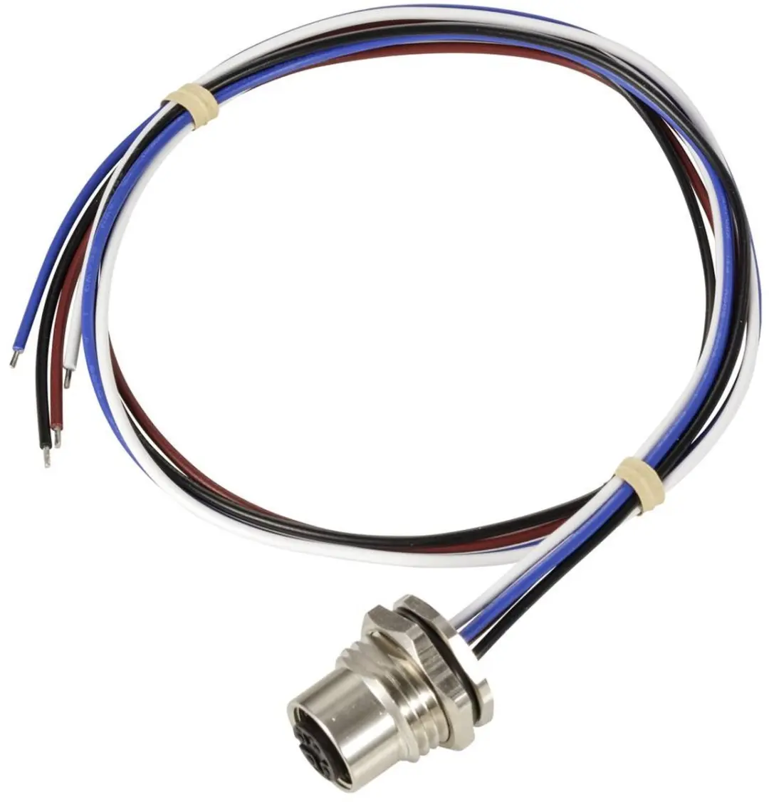 Tru Components TC-12833048 Sensor/Actuator Inbouwbus M12 - 4 Polig