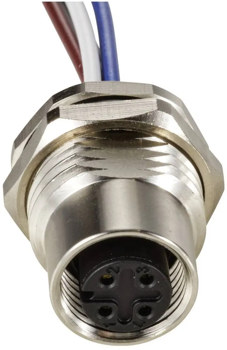Tru Components TC-12833048 Sensor/Actuator Inbouwbus M12 - 4 Polig