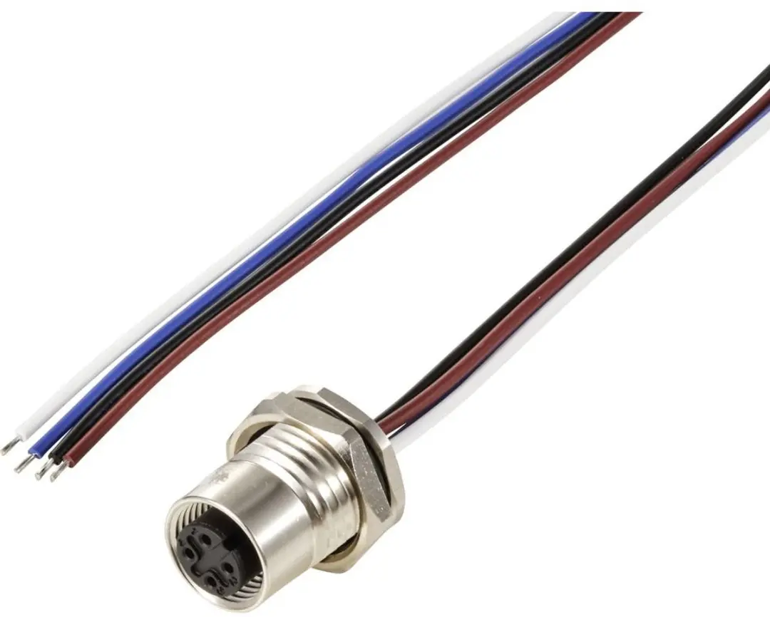 Tru Components TC-12833048 Sensor/Actuator Inbouwbus M12