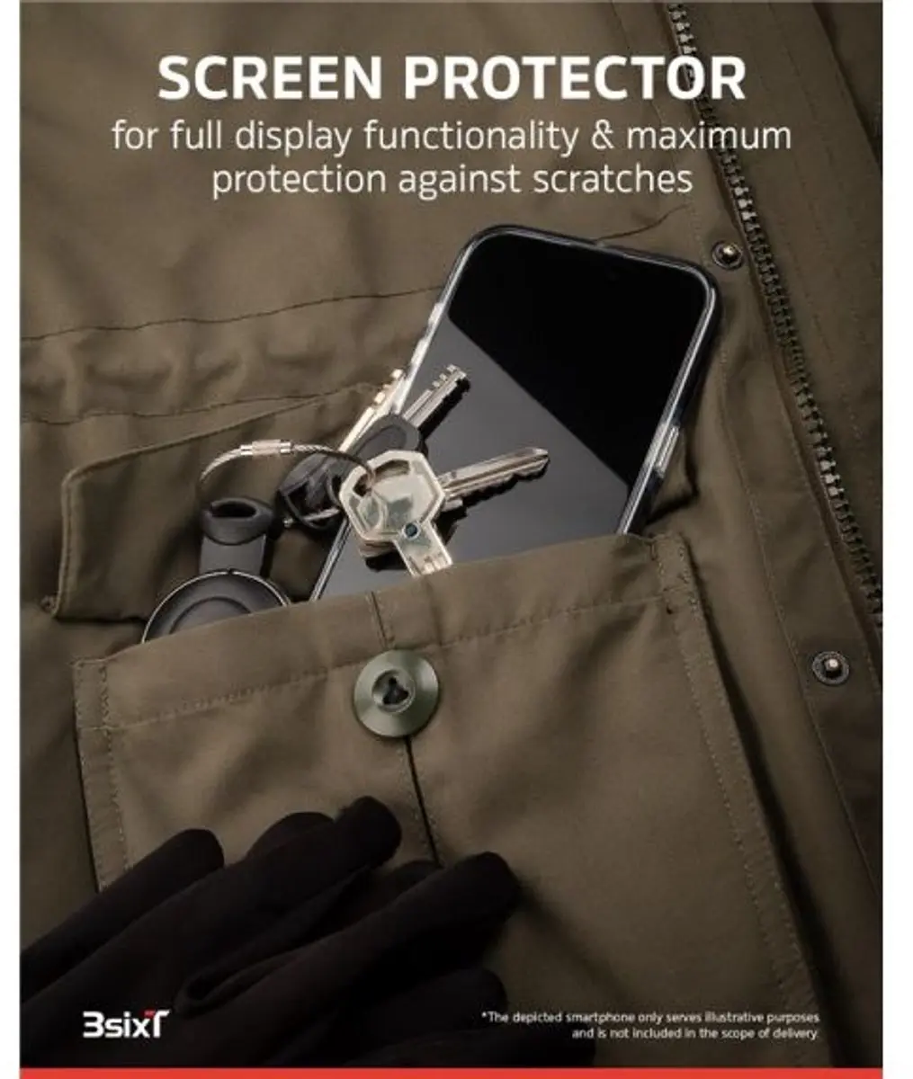 Goobay 3sixT 4in1 Protection Bundle - iPhone 15 Pro Max - Transparant