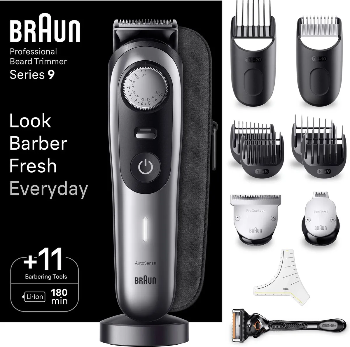 Braun Series 9 BT9440 Baardtrimmer