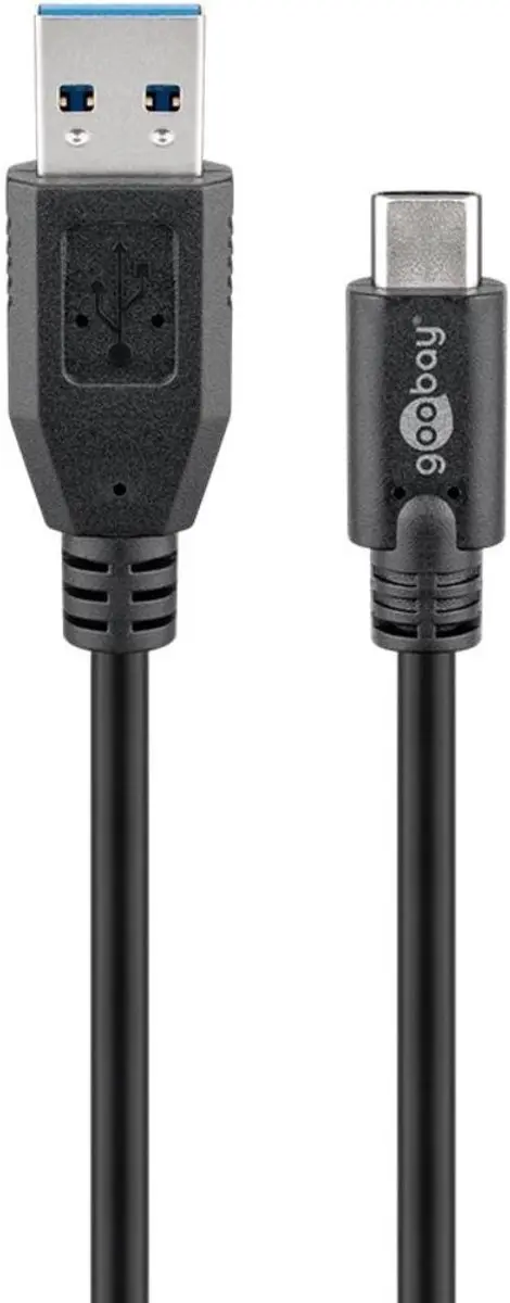 Goobay USB A naar USB C Kabel 1m