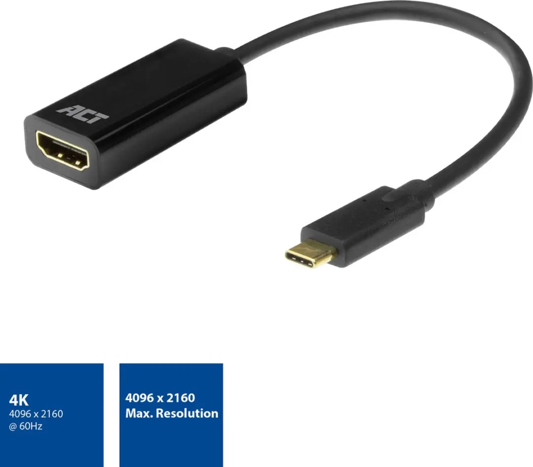 ACT AC7305 USB-C HDMI Adapter - 4K@60Hz