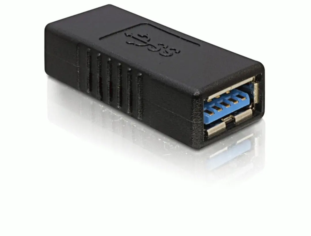 Delock USB 3.0 A naar A Verloopstekker