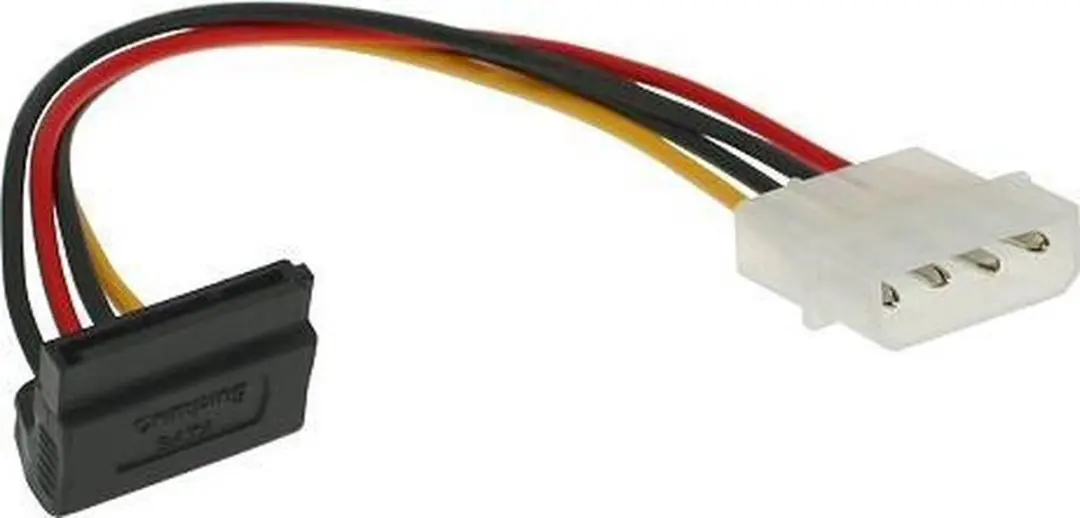 InLine SATA naar 4-pins Adapterkabel 0,15m - Meerkleurig