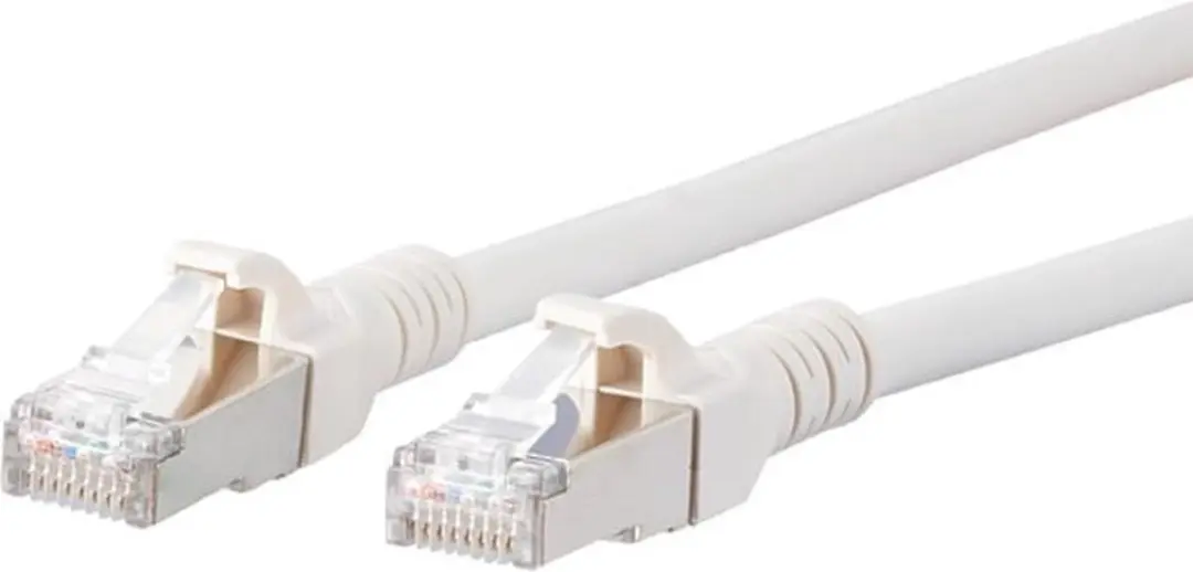 METZ CONNECT BTR NETCOM Cat6A Netwerkkabel Wit 10m