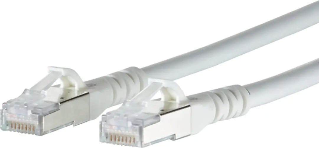 METZ CONNECT BTR NETCOM Cat6A Netwerkkabel Wit 10m - afbeelding 6 van 6