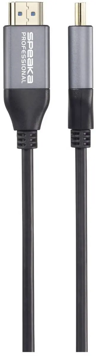 SpeaKa Professional SP-12842660 HDMI-kabel 8K - 10m - Zwart