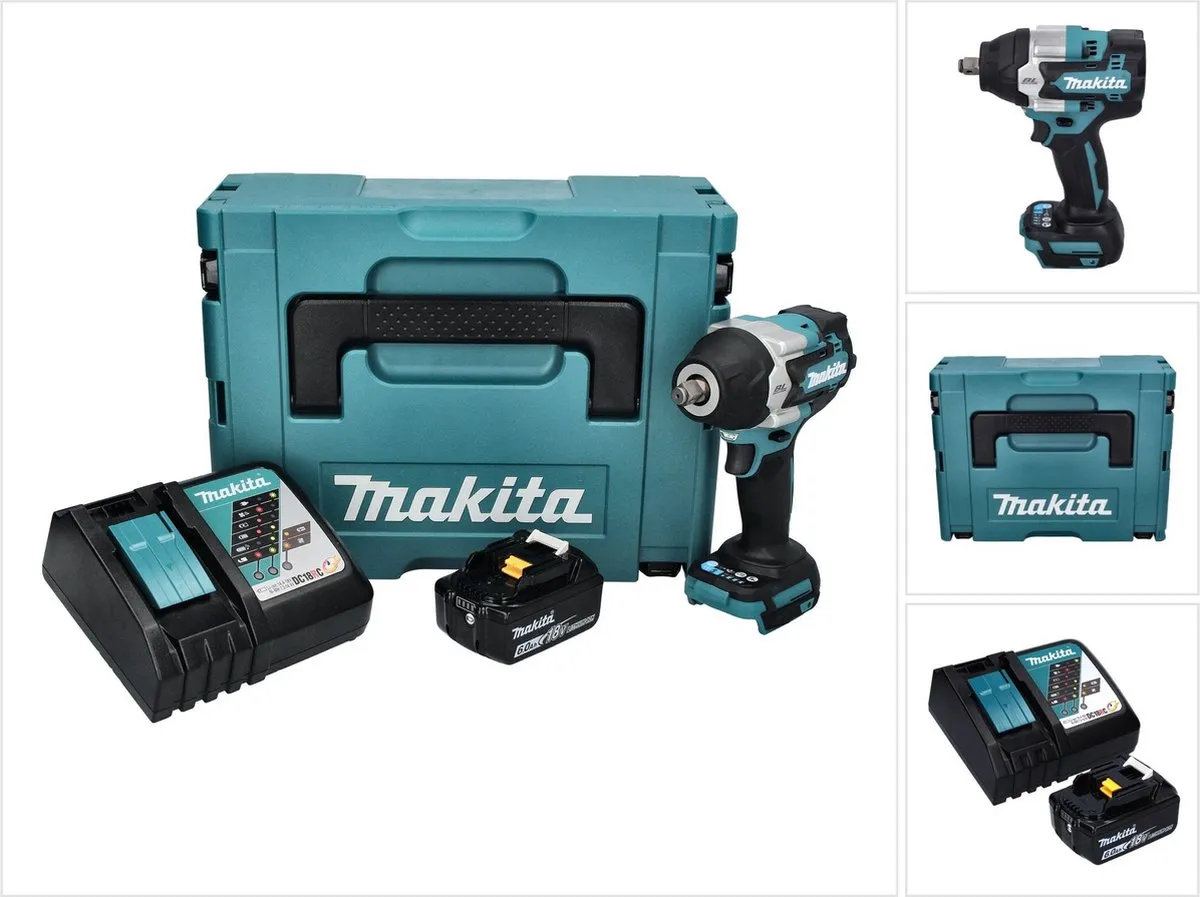 Makita DTW 700 RG1J Slagmoersleutel 18V 700Nm